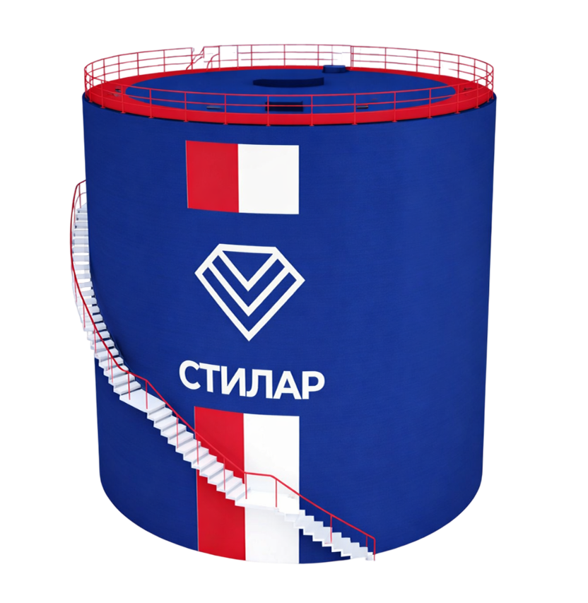 Цельносварной резервуар РВС для битума 100 м³ от завода-производителя